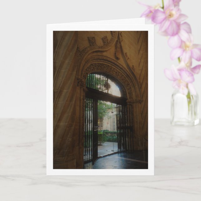 Llotja de la Seda Entrance, Valencia City, España Kort (Orkide)