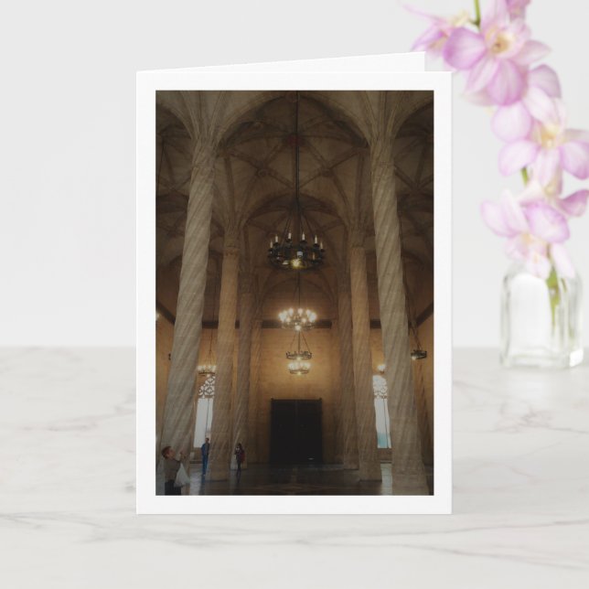 Llotja de la Seda, Valencia City, Spanien Kort (Orkide)
