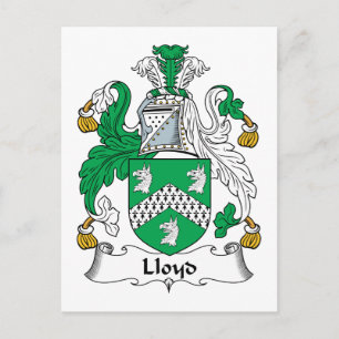 Lloyd Familjevapen Vykort