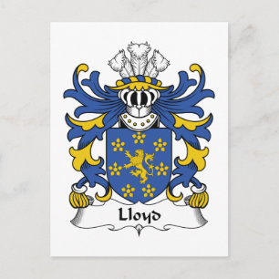 Lloyd Family Crest Vykort