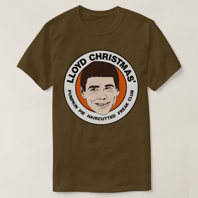 Lloyd jul Pumpkin Paj Haircutted Freak Klubb T Shirt (Design framsida)