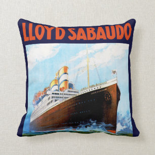 Lloyd Sabaudo ~ Conte Biancamano Kudde