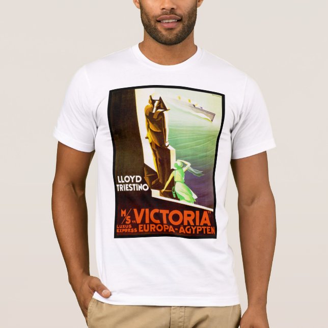 Lloyd Triestino ms Victoria T Shirt (Framsida)