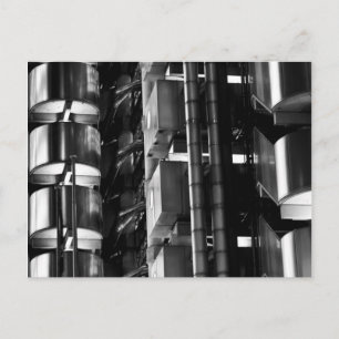 Lloyd's Byggnad London Abstrakt Vykort