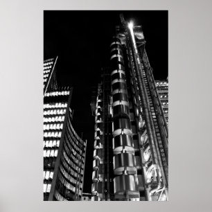 Lloyds byggnad London Poster