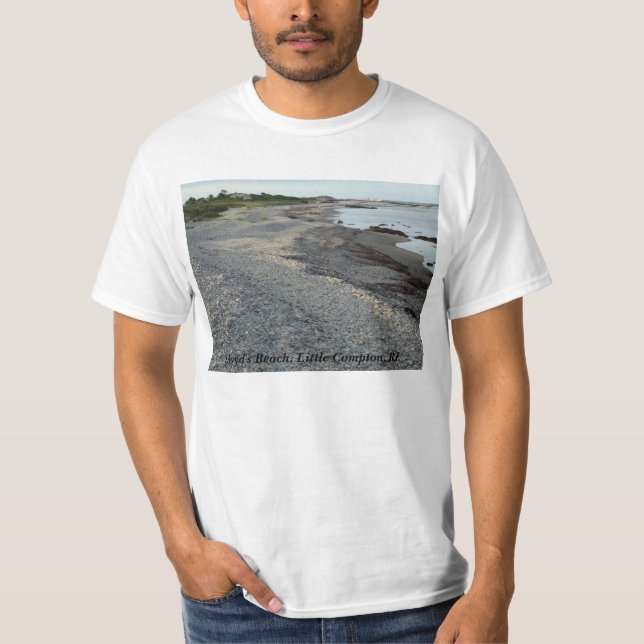 Lloyds strand, lite Compton, RI Tee Shirt (Framsida)