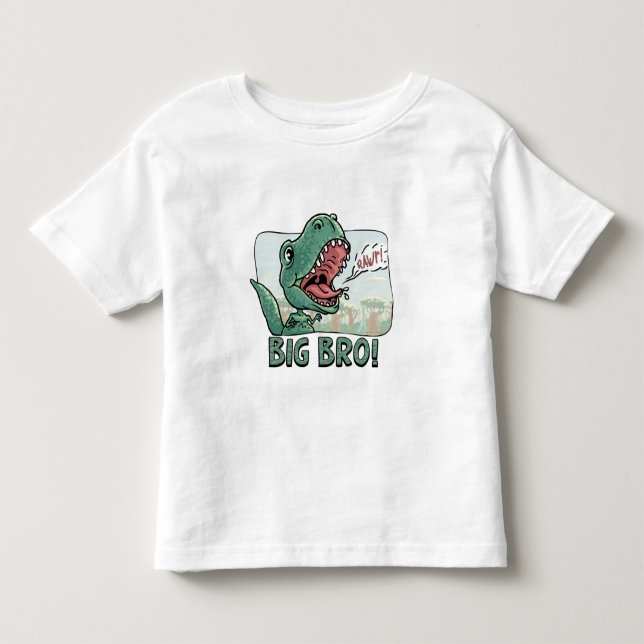 Ll't Rex Big Bro Older Brother Gear Tröja (Framsida)