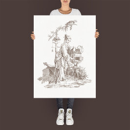 "L'Luft" från serien De fyra Inslag Poster