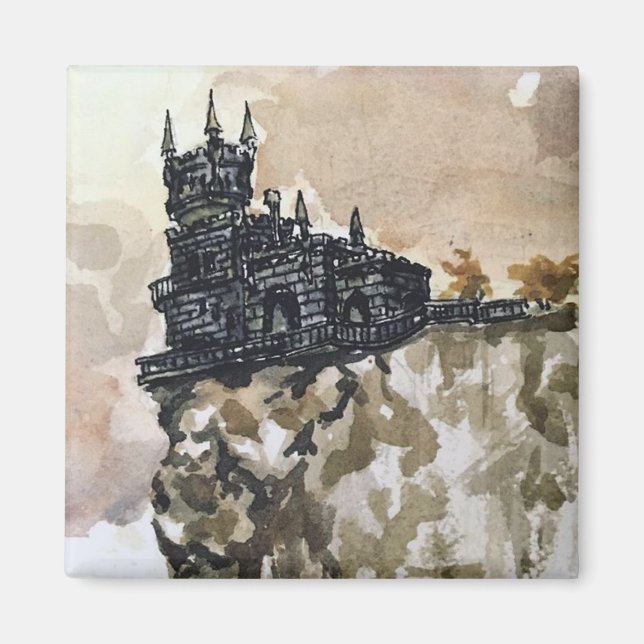 Llycaelon Castle Magnet (Framsidan)