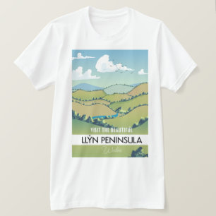 Llŷn-halvön Wales semesterplanscher. T Shirt