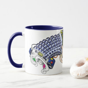 LM2500-Logotyp Kaffe Mugg