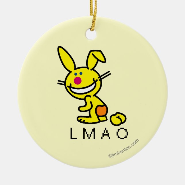 LMAO JULGRANSPRYDNAD KERAMIK (Framsidan)