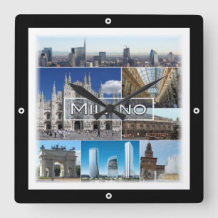 LMD004 MILAN, Milano, katedralkyrka, Fyrkantig Klocka