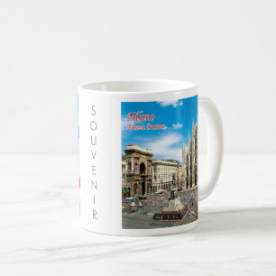 LMD011 MILAN, Piazza del Duomo Cathedral Kaffemugg