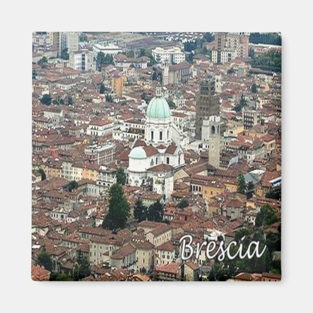 LMD100 BRESCIA, Lombardiet, Italien, Fridge Magnet (Framsidan)