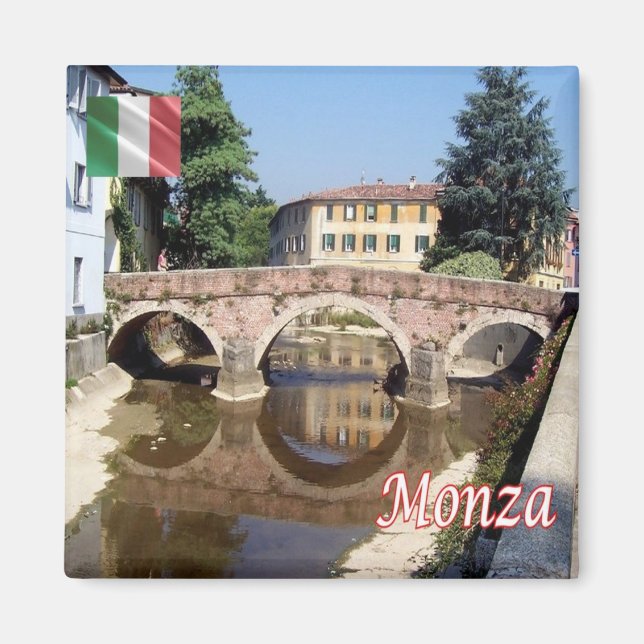 LMD116 MONZA, Lombardiet, Italien, Fridge Magnet (Framsidan)
