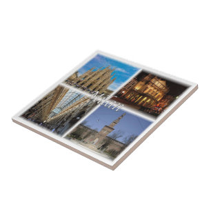 LMD117 MILAN mosaic, Lombardiet, Italien Kakelplatta