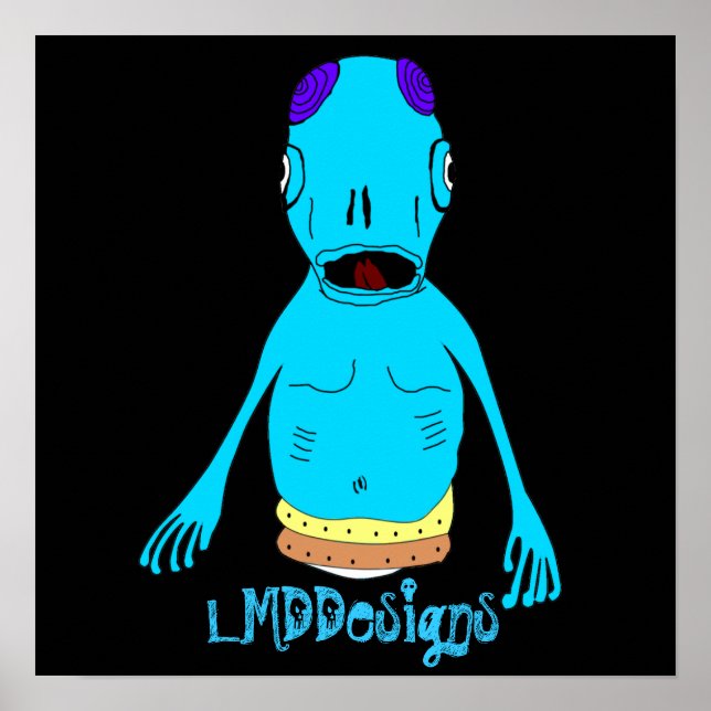 LMDDesigner utomjording Poster (Framsidan)