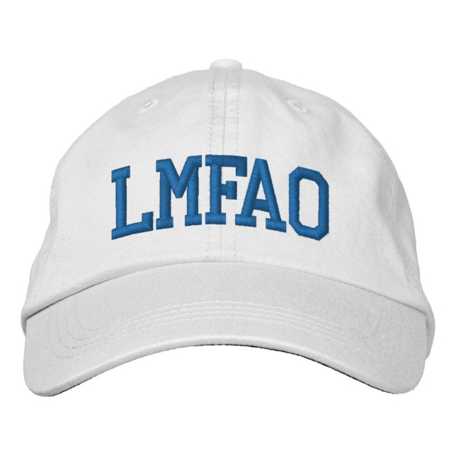 LMFAO HAT USA LBI APPAREL BRODERAD KEPS (Framsida)