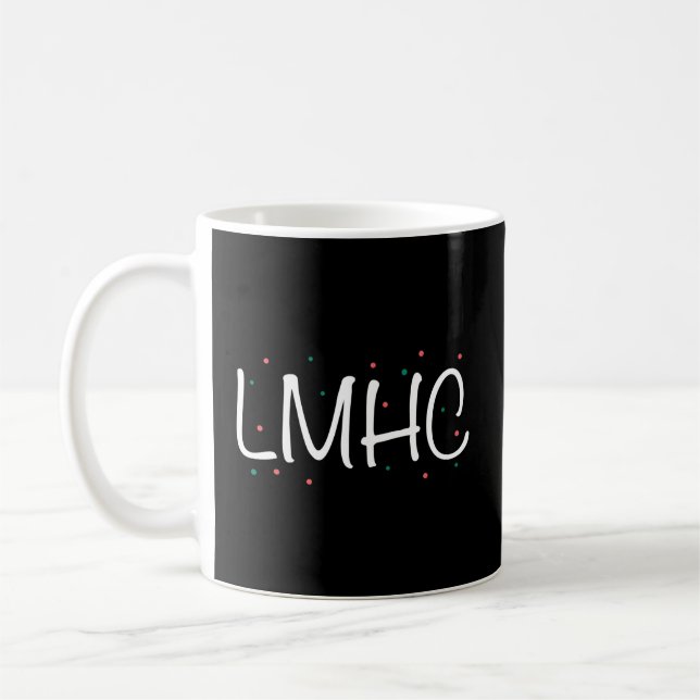 Lmhc 2022 Tal Health Counselor Lmhc Kaffemugg (Vänster)