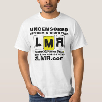 LMR-vit värderar skjortan Tee