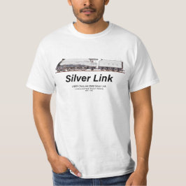 LNER Class A4 2509 Silver Link Steam Locomotive T Shirt