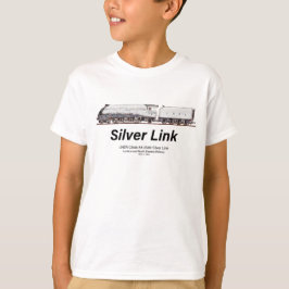 LNER Class A4 2509 Silver Link Steam Locomotive T Shirt