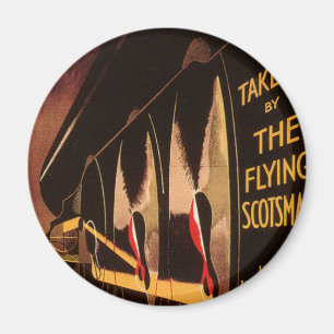 LNER Flies Scotsman Magnet