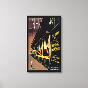 LNER ~ Flygande Scotsman Canvastryck