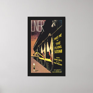 LNER-~ flygskotten Canvastryck