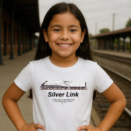 LNER Klass A4 2509 Silver Link Ånglok T Shirt
