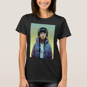 Lo fi hip hop chill-kylluftslag, estetik 171 t shirt
