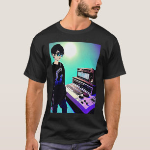 Lo fi hip hop chillchill beats studio aestheti t shirt