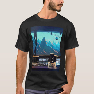 Lo fi hip hop chillchill beats studio aestheti t shirt
