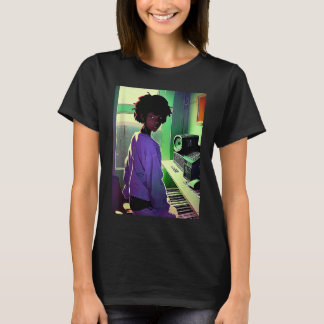 Lo fi hip hop chillchill-kyllen slår estetisk Tank T Shirt