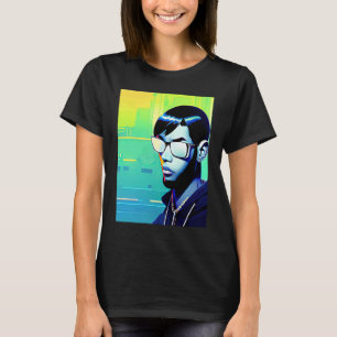 Lo fi hip hop chillchill slår pojkestetik t shirt