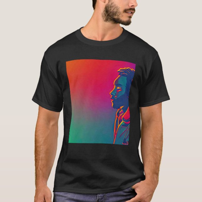 Lo fi hip hop chillhop chill beats aesthetics  1 t shirt (Framsida)