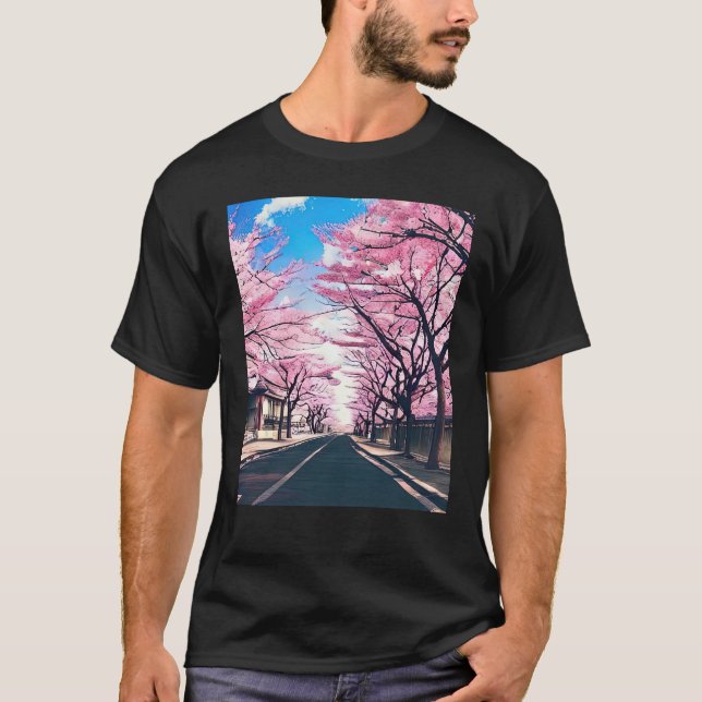 Lo fi hip hop chillhop chill beats lofi aesthetics t shirt (Framsida)