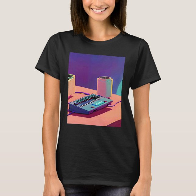 Lo fi hip hop chillhop chill beats lofi aesthetics t shirt (Framsida)