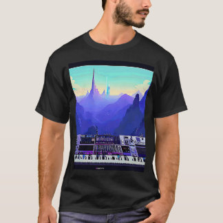 Lo fi hip hop chillhop chill beats studio estetik t shirt