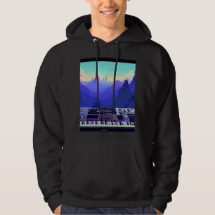 Lo fi hip hop chillhop lugna beats studio estetik hoodie