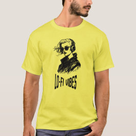 Lo-Fi stämningar vektorgrafik T Shirt