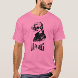 Lo-Fi stämningar vektorgrafik T Shirt