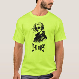 Lo-Fi stämningar vektorgrafik T Shirt