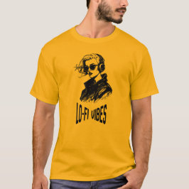 Lo-Fi stämningar vektorgrafik T Shirt