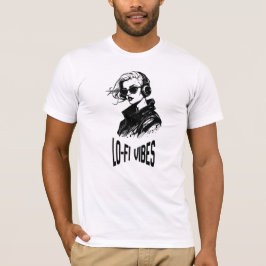 Lo-Fi stämningar vektorgrafik T Shirt