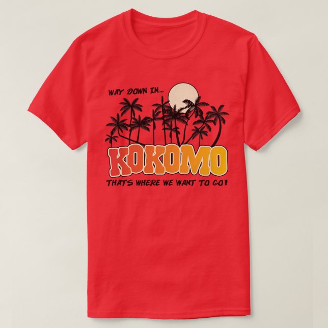 Lö ner i Kokomo T Shirt (Design framsida)