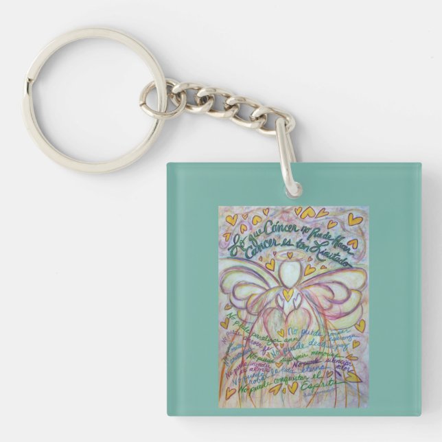 Lo que Cáncer no Puede Hacer Ángel Keychain (Framsidan)