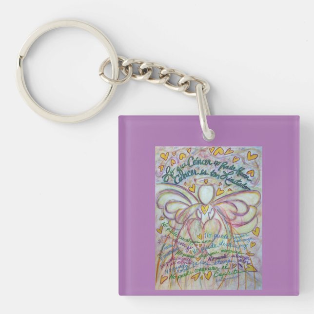 Lo que Cáncer no Puede Hacer Ángel Keychain (Framsidan)