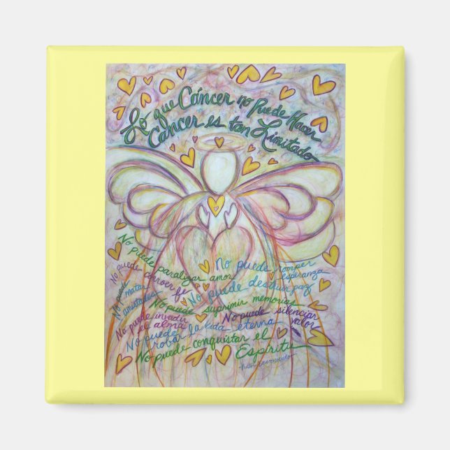 Lo que Cáncer no Puede Hacer Angel Magnet (Framsidan)